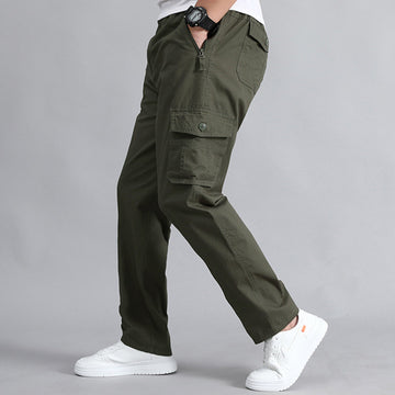 ZIPPER MULTI-POCKETS   CARGO PANTS
